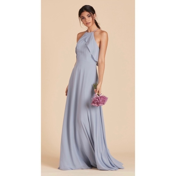 Birdy Grey Dresses & Skirts - Birdy Grey Jules dusty blue bridesmaid dress